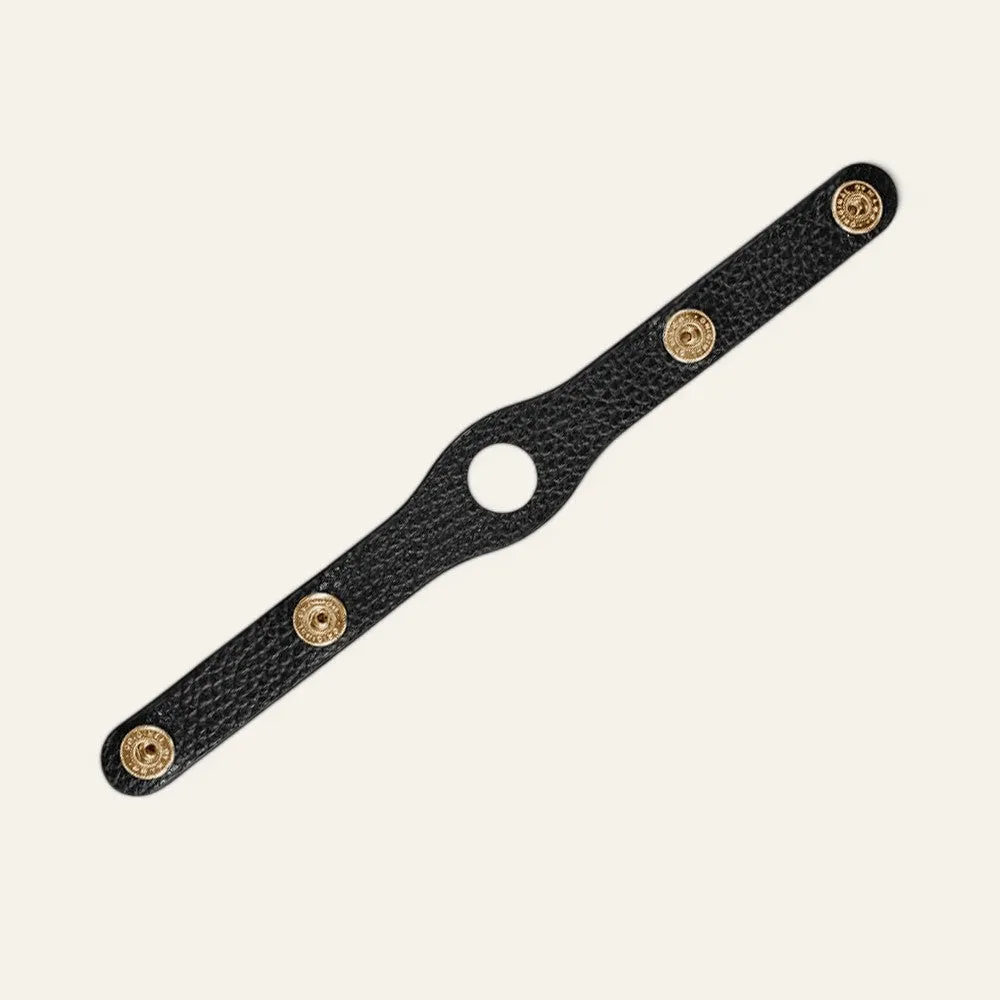 Deco Connector | Black with Gold hardware (Popper)