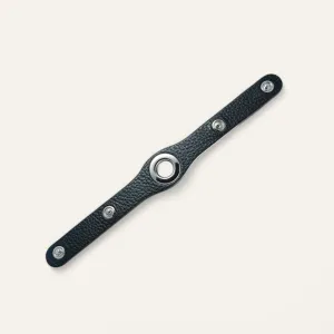 Deco Connector | Black with Silver hardware (Stud)