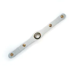 Deco Connector | Grey with Gold hardware (Stud)
