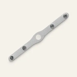 Deco Connector | Porcelain with Silver hardware (Popper)