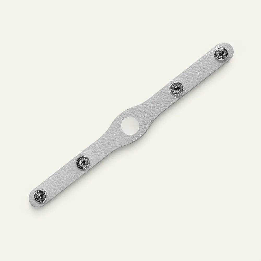 Deco Connector | Porcelain with Silver hardware (Popper)