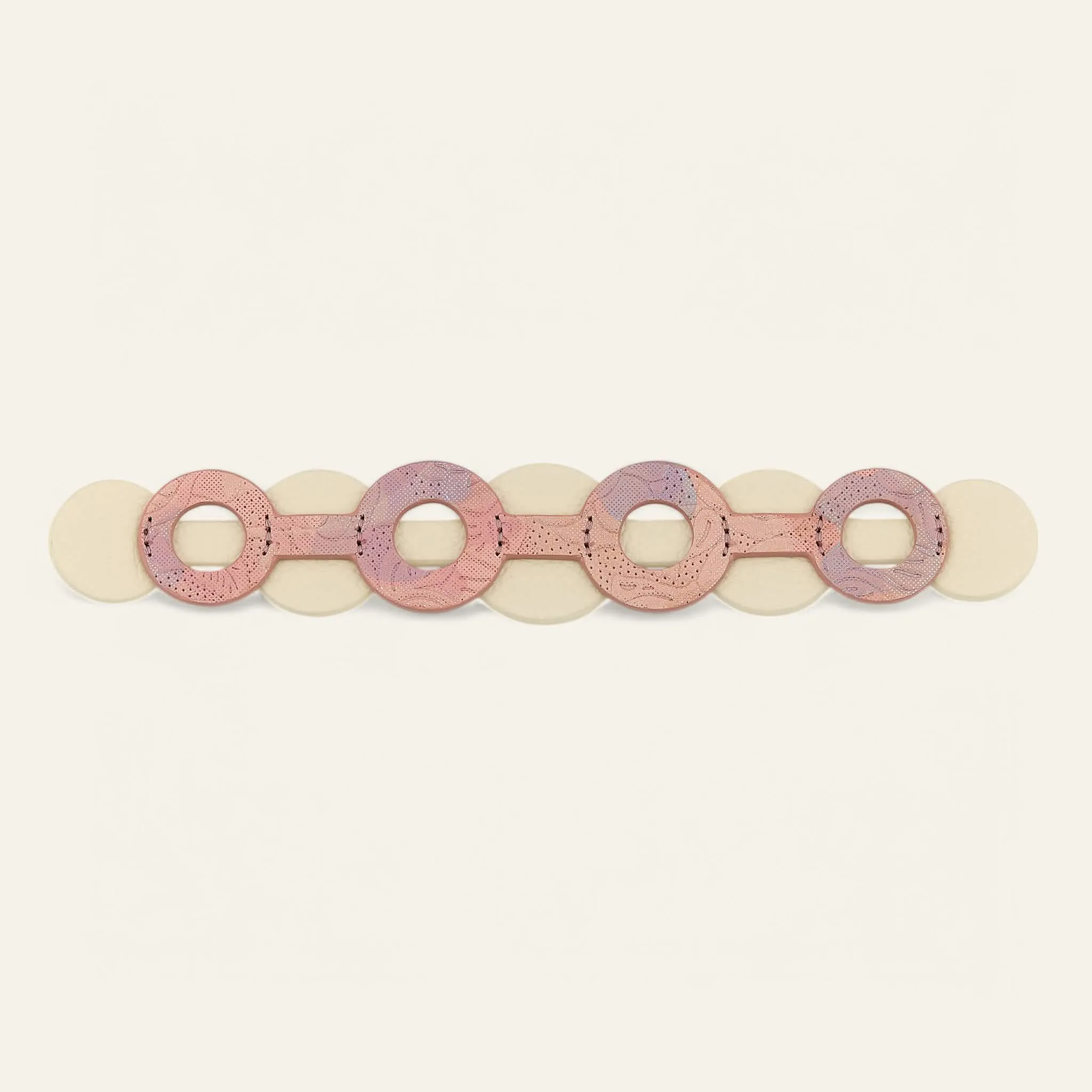 Deco Discs | Garden Of Roses Cream with Gold hardware