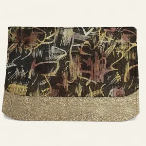 Deco Fringing | Japanese Gardens Shimmer Metallic Gold with Gold hardware