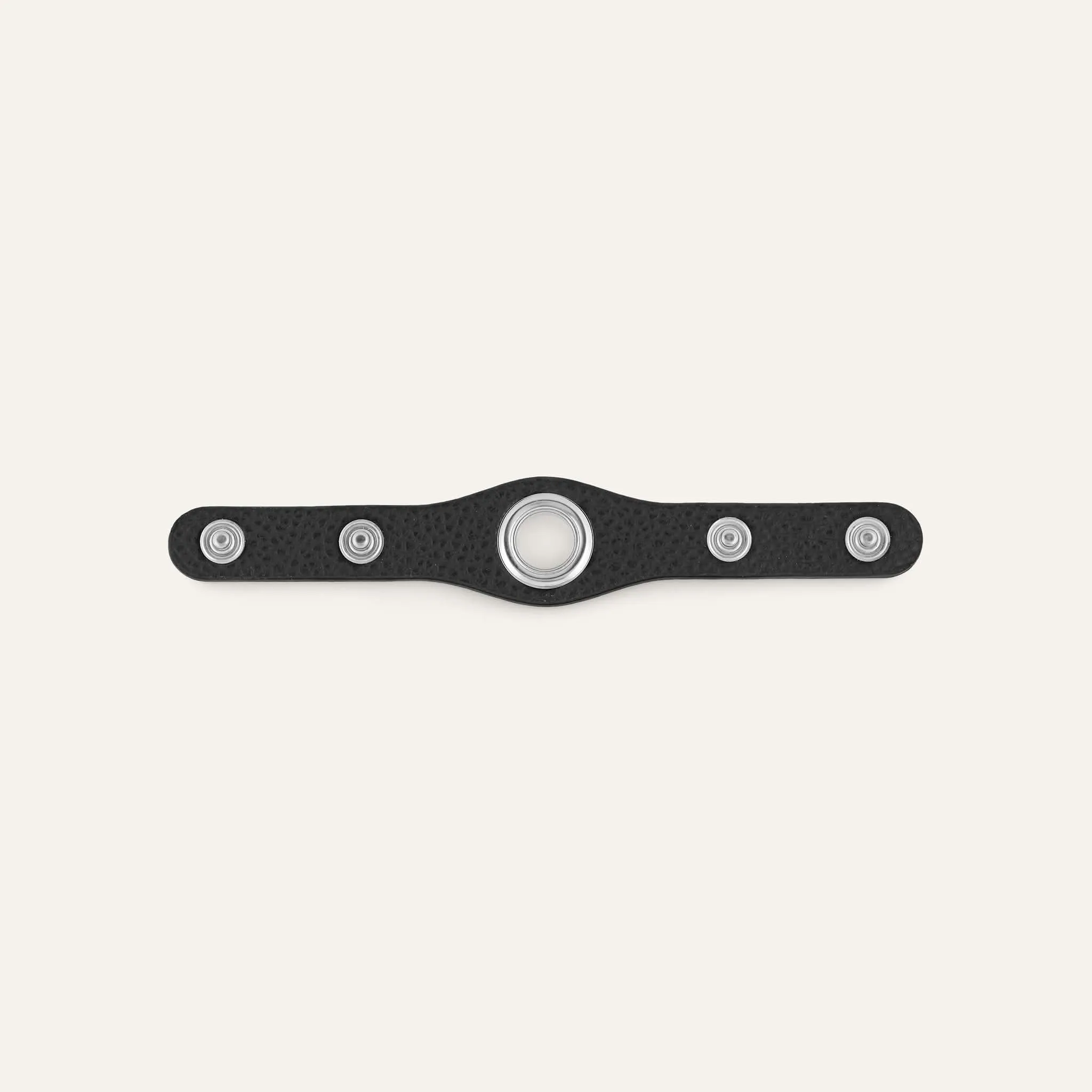 Deco Mini | Black with Silver hardware