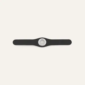 Deco Mini | Black with Silver hardware