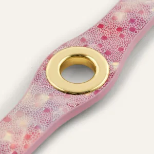 Deco Stud | Cherry Blossom with Gold hardware