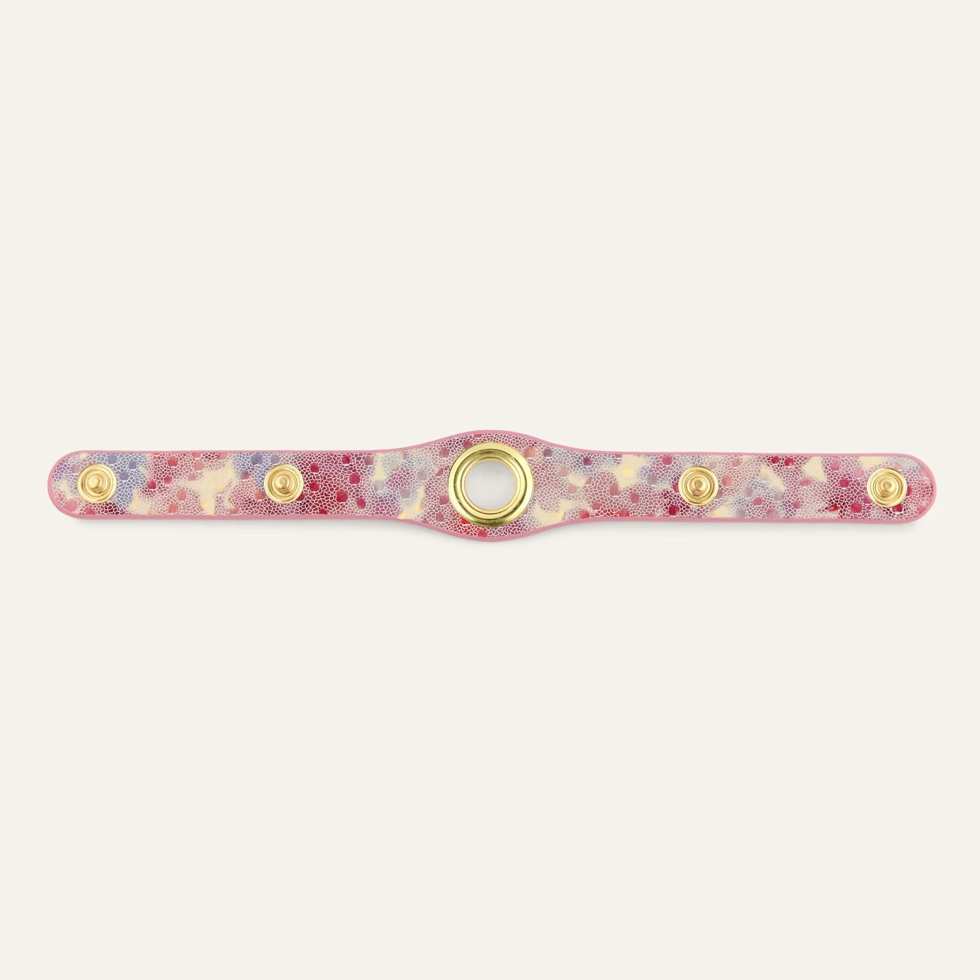 Deco Stud | Cherry Blossom with Gold hardware