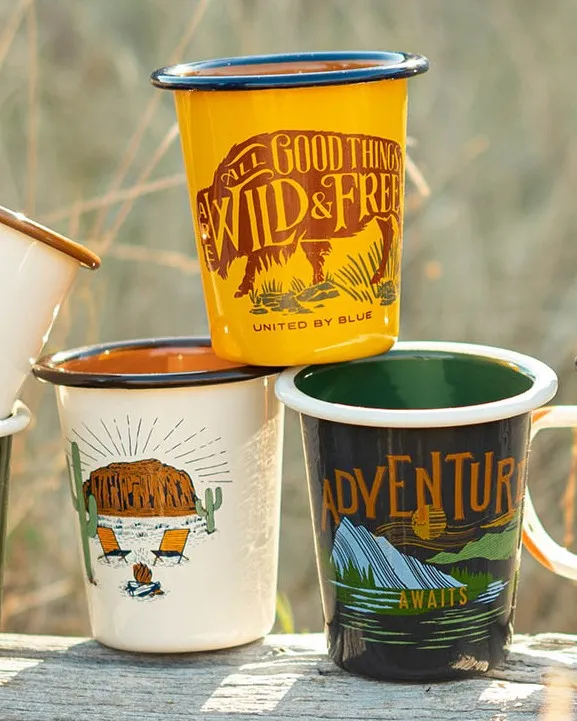 Desert Chill Enamel 12 Oz. Tumbler