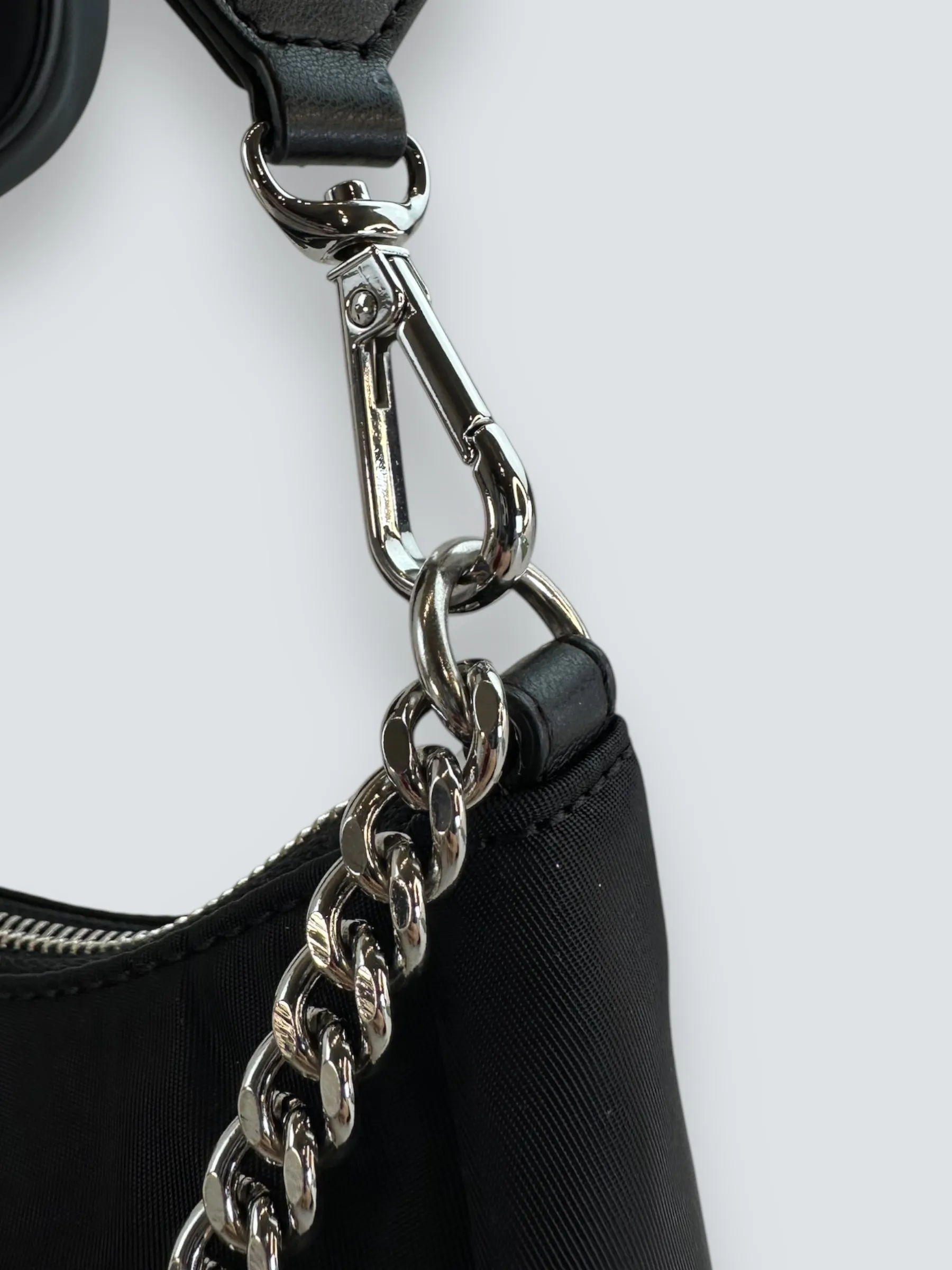 DKNY Black Nylon Crossbody