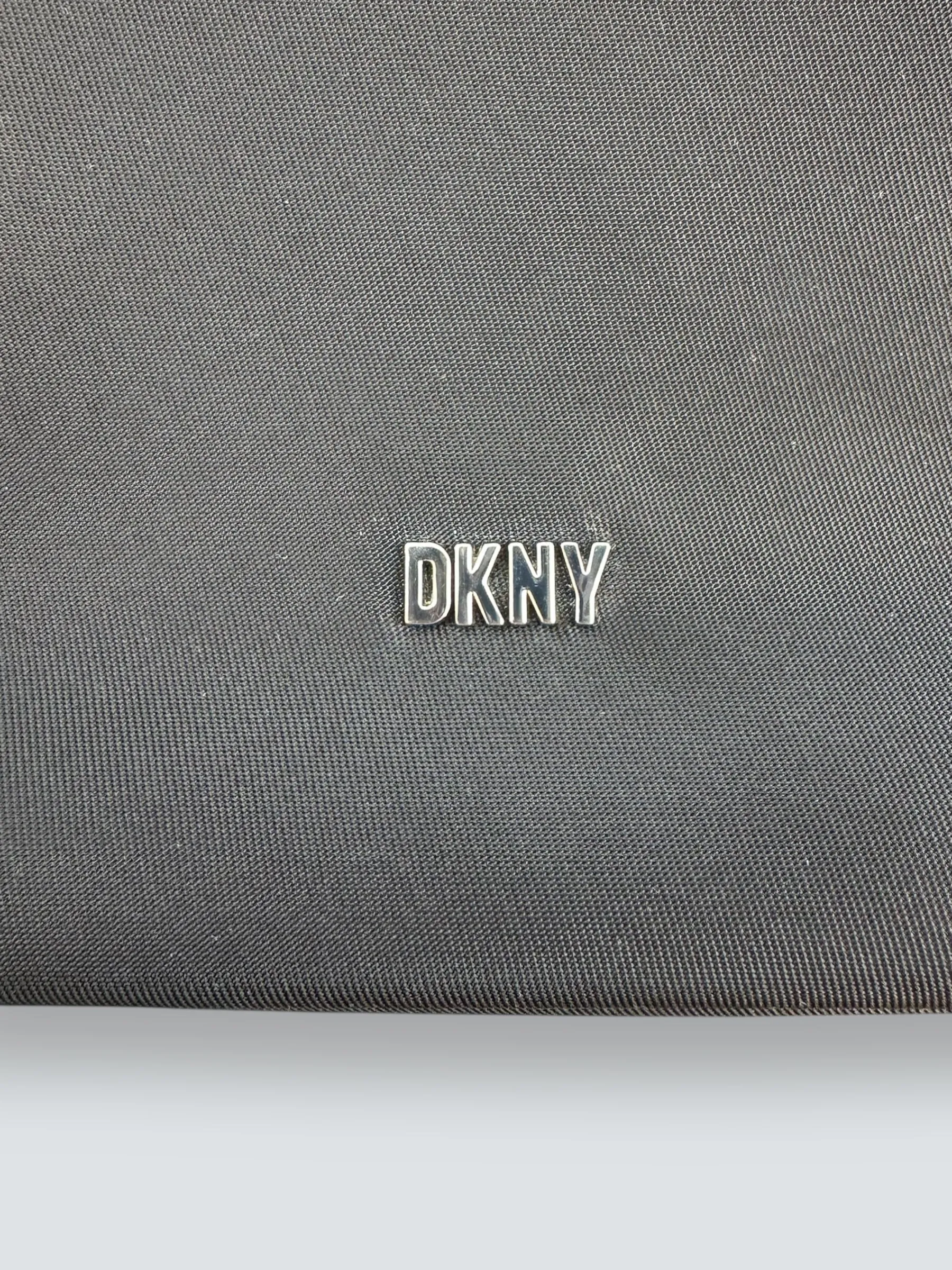 DKNY Black Nylon Crossbody