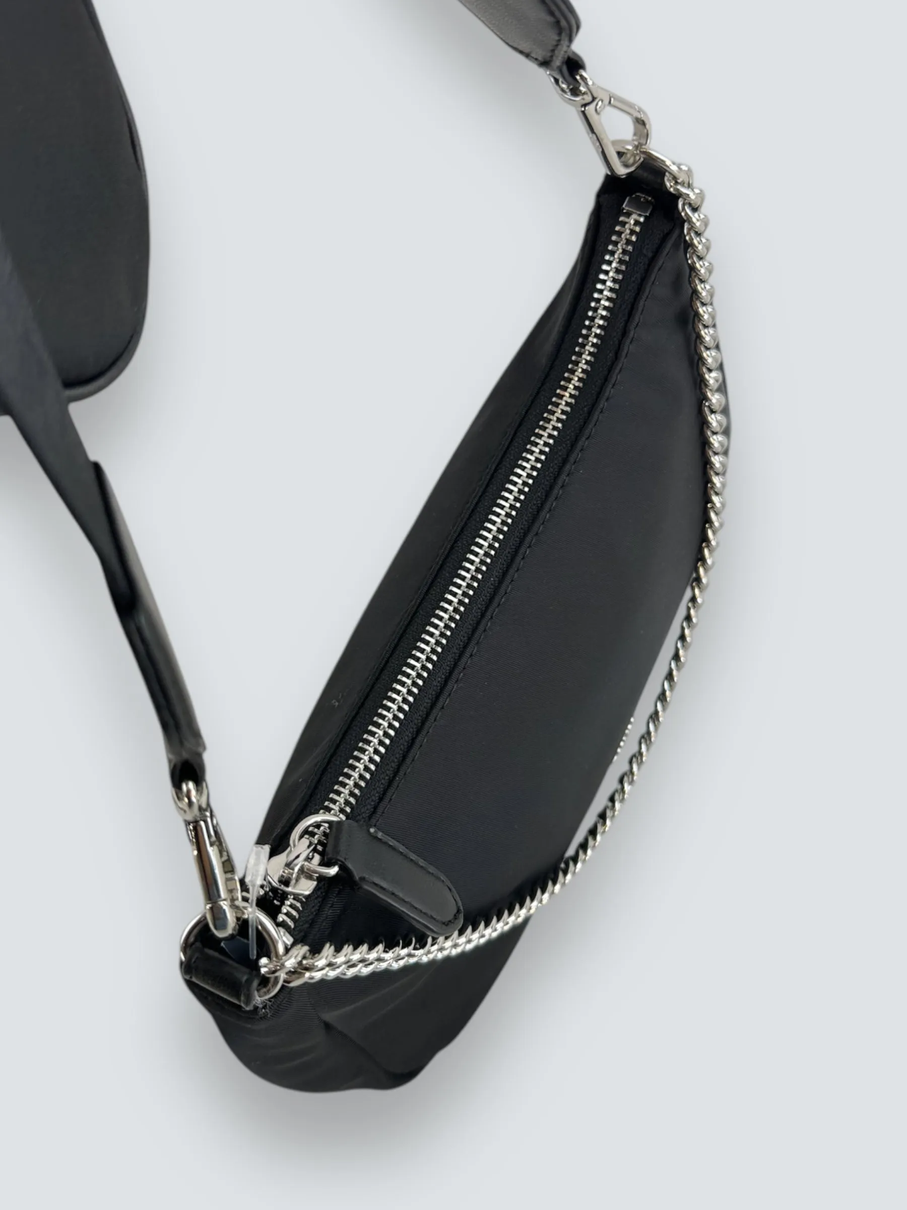 DKNY Black Nylon Crossbody