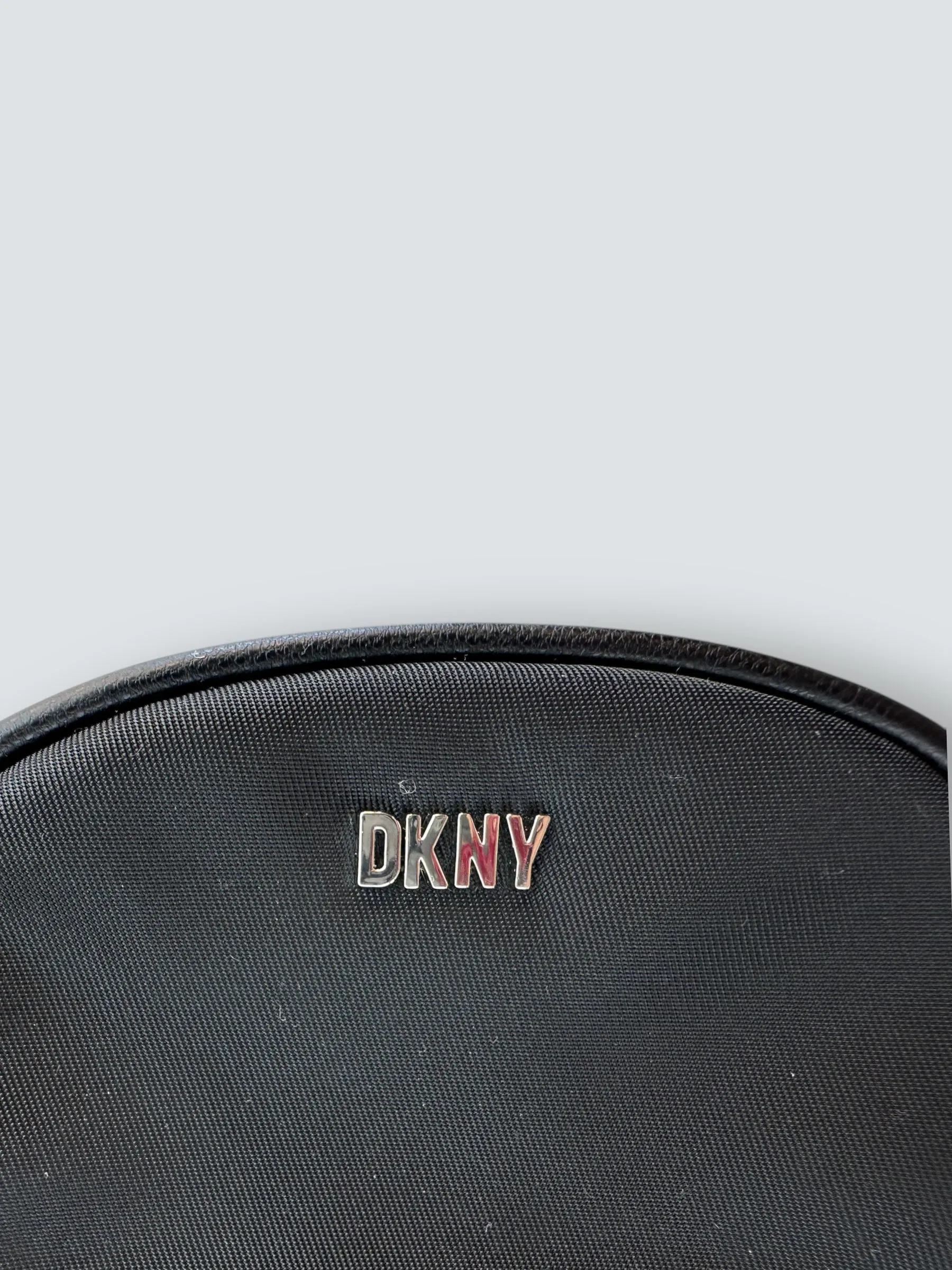 DKNY Black Nylon Crossbody