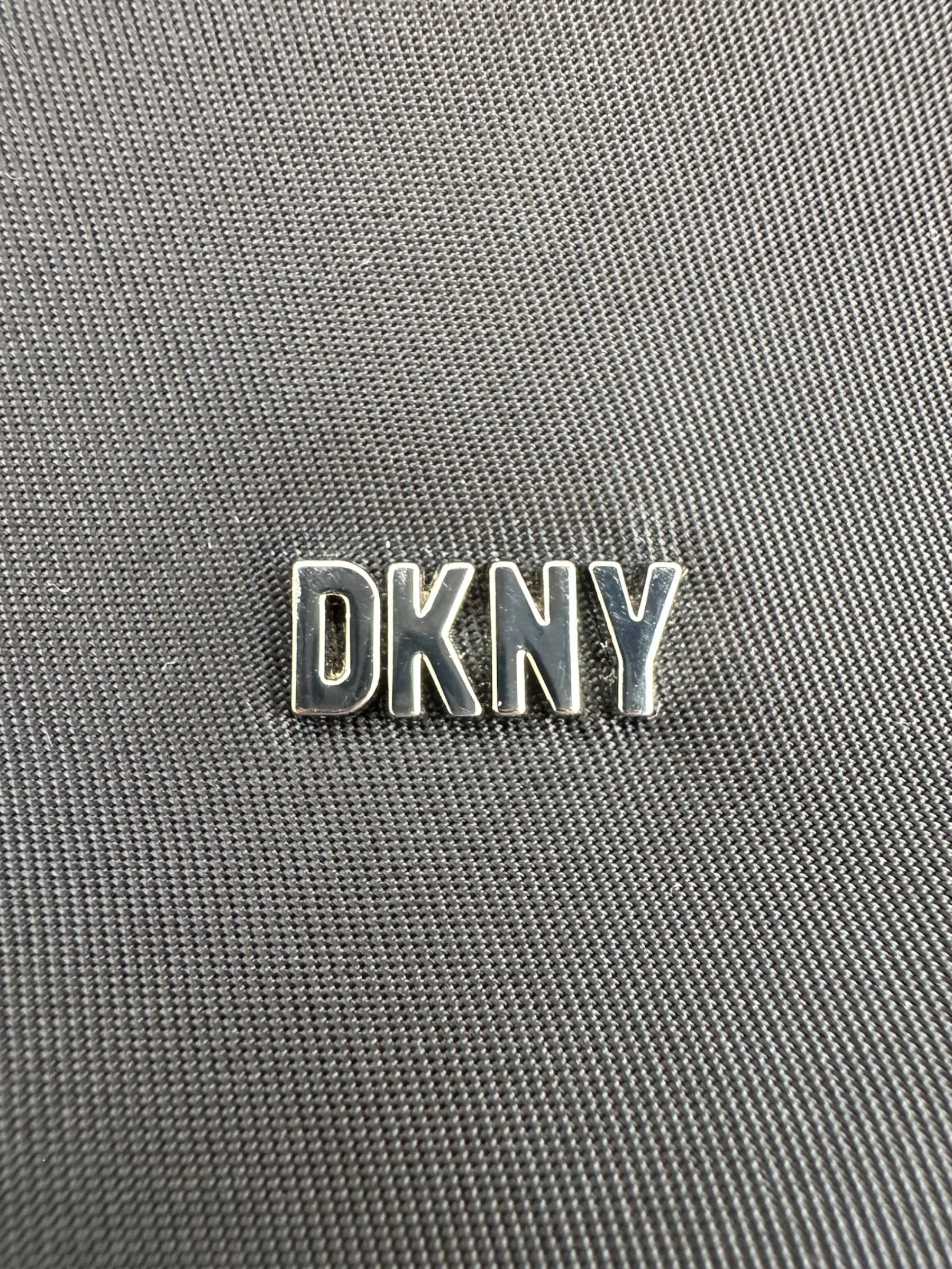DKNY Black Nylon Crossbody