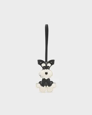Doggy Dog Bag Charm in Black & White