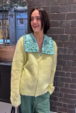 Dr Denim Tom Brushed Light Yellow Cardigan