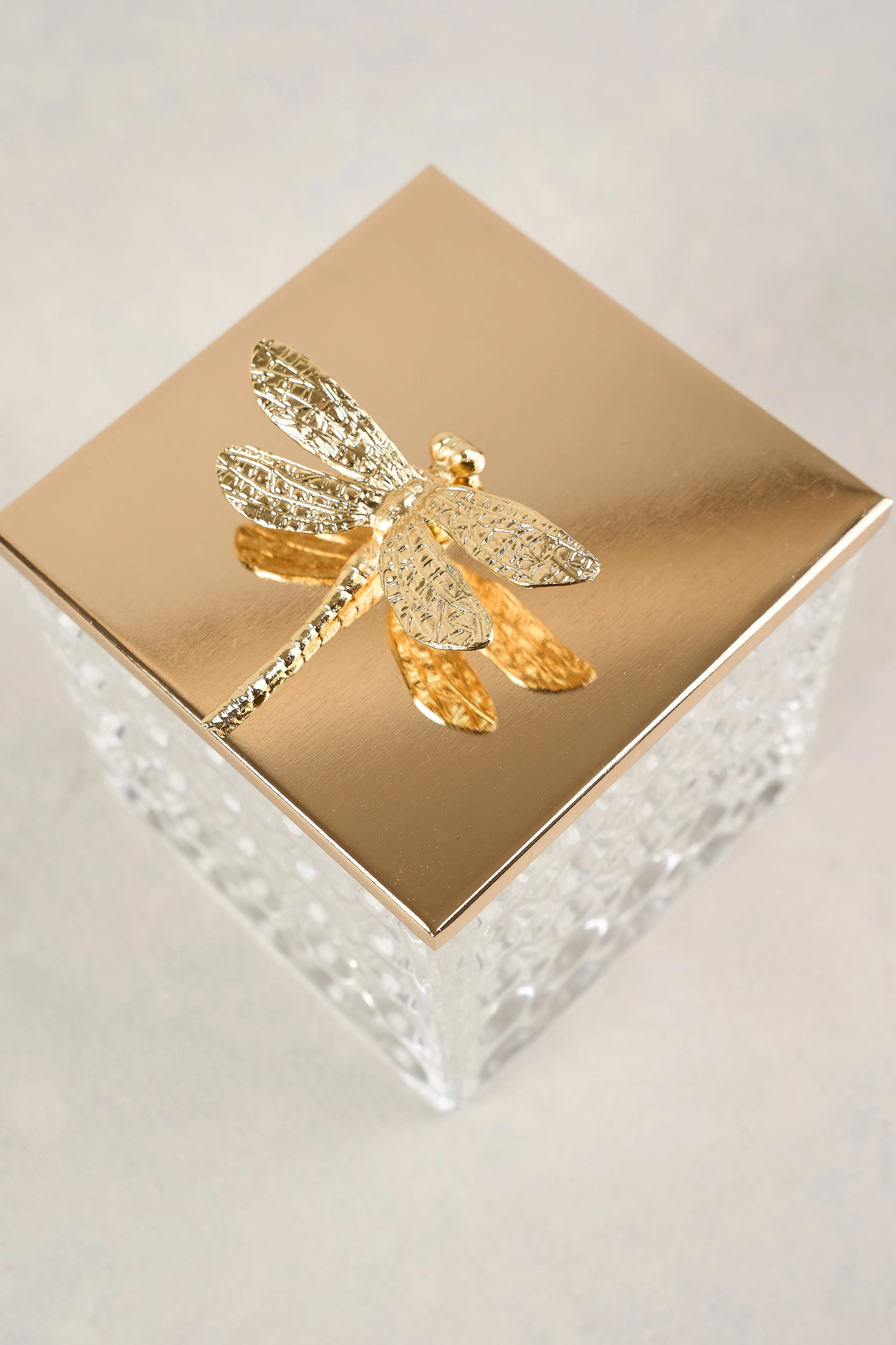 Dragonfly Glass Jar