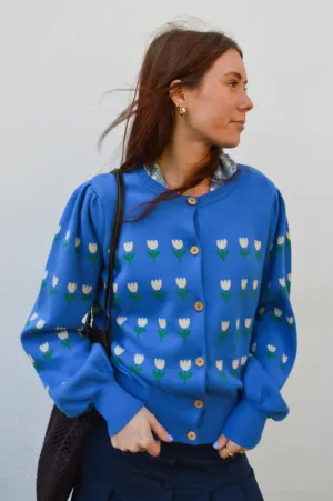 Emile et Ida Blair Lagoon Cardigan