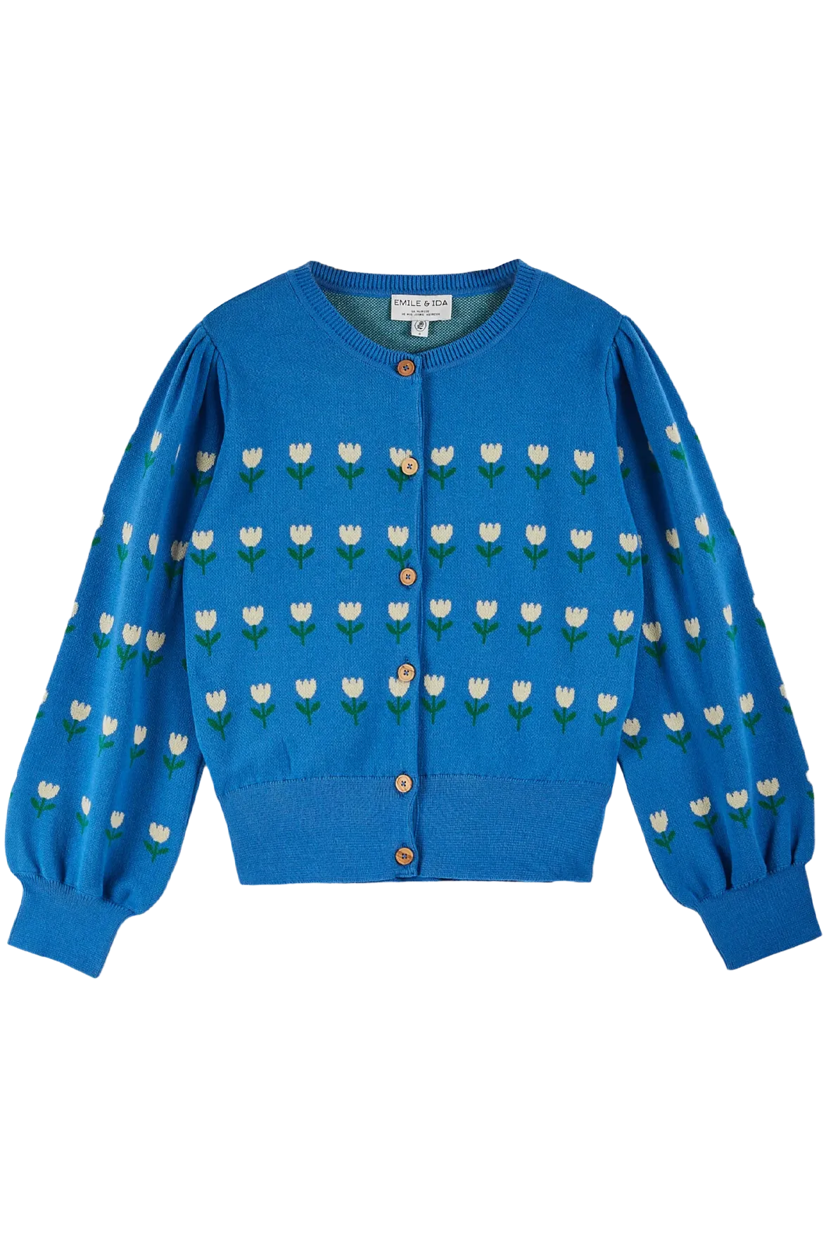 Emile et Ida Blair Lagoon Cardigan