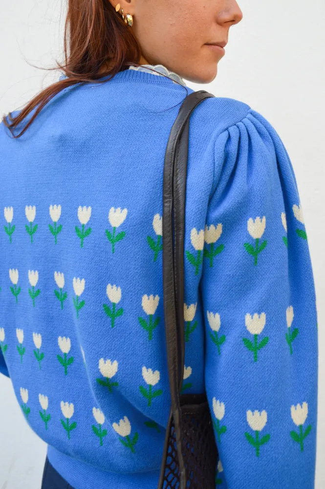 Emile et Ida Blair Lagoon Cardigan