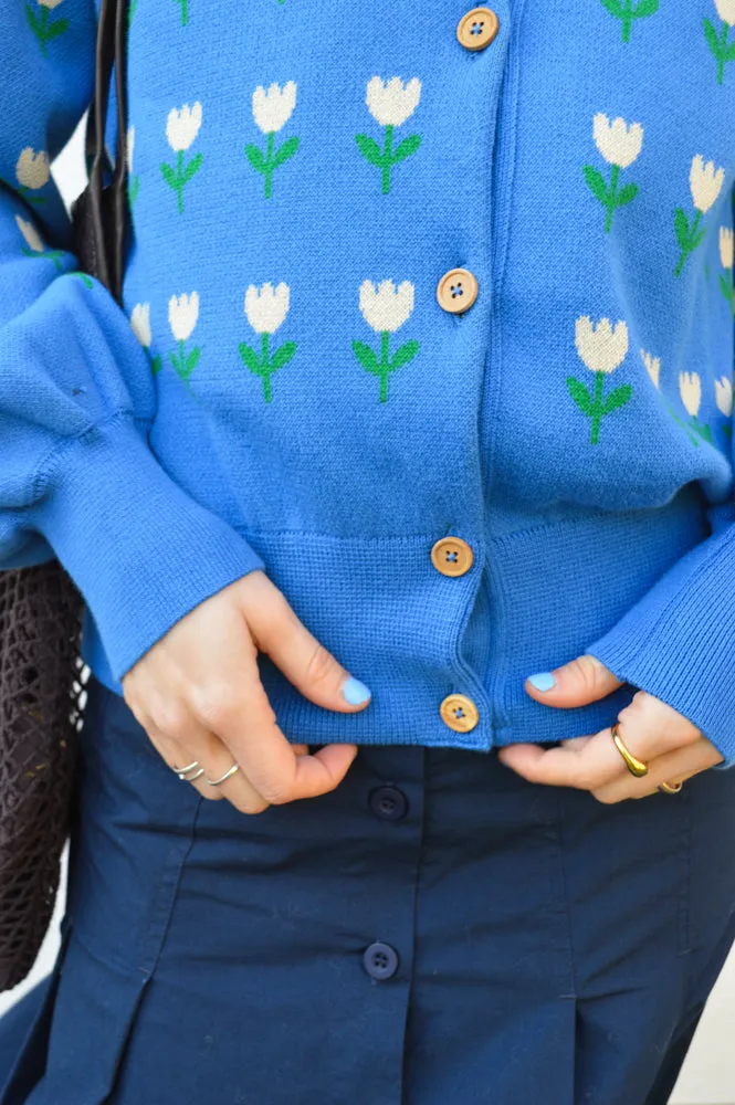 Emile et Ida Blair Lagoon Cardigan