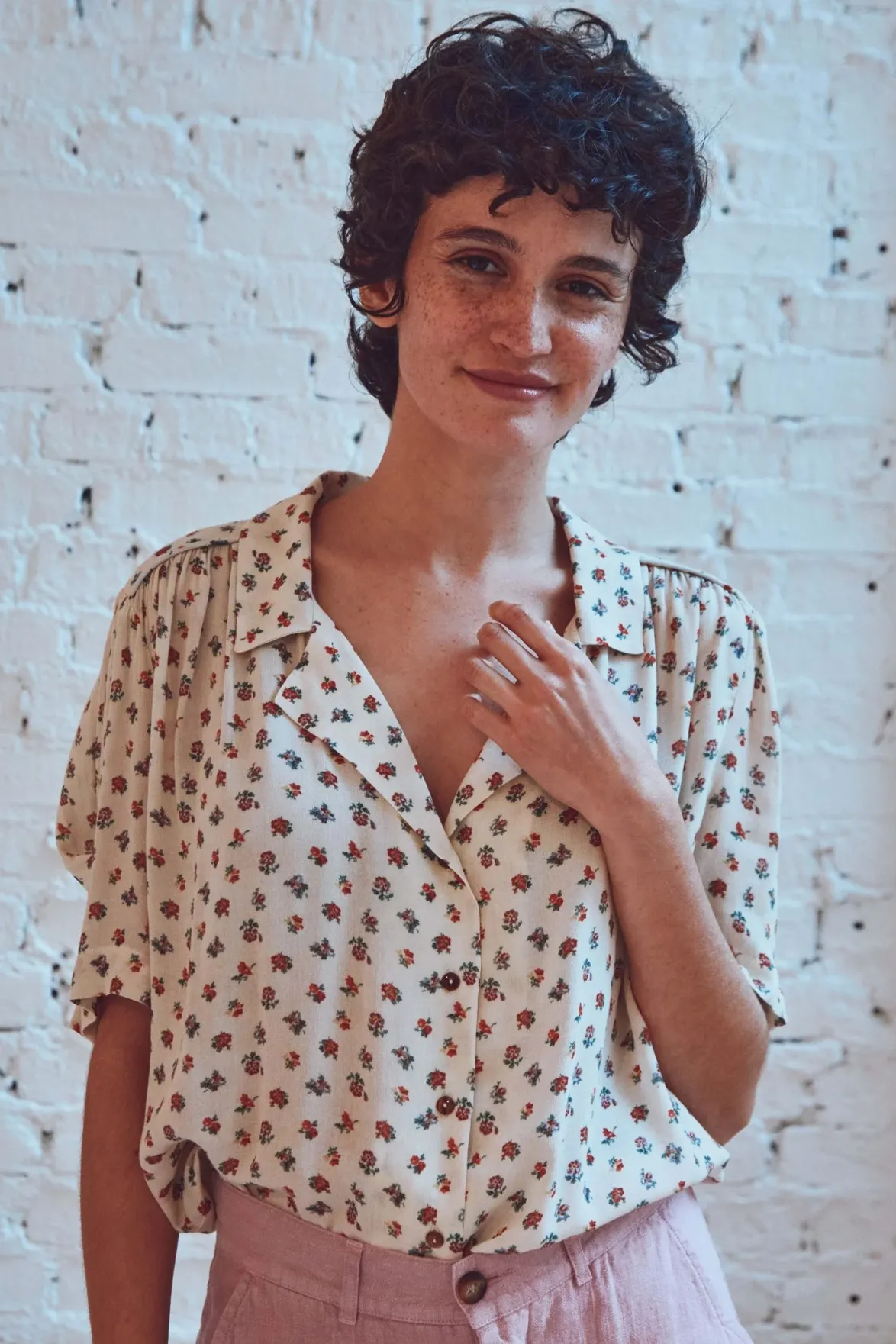Emile et Ida Boemie Freesia Blouse