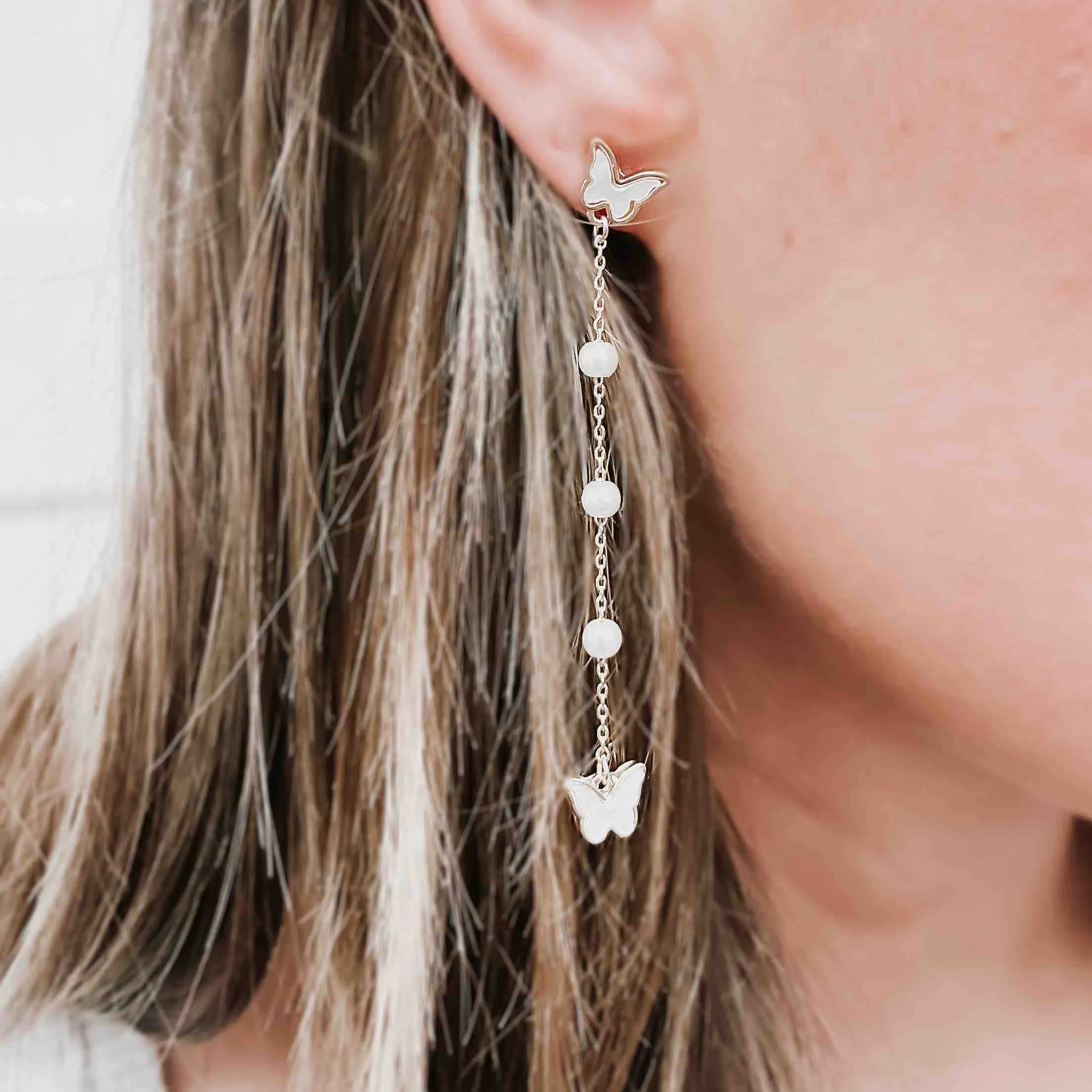 Everlasting Charm Pearl Drop Earrings