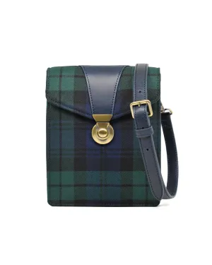 Explorer Tartan Crossbody (Black Watch/ Navy)