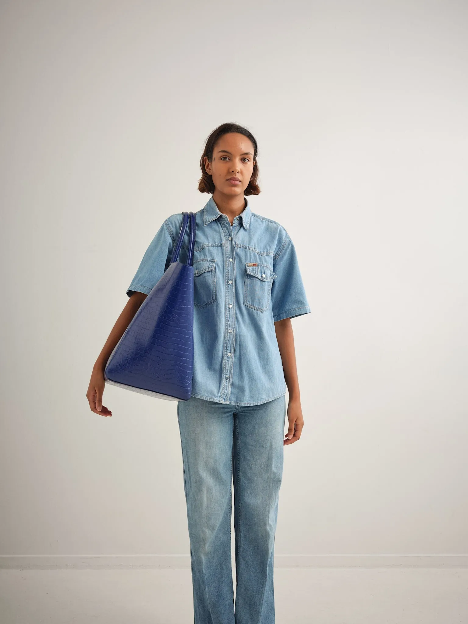 FILIPPO XL BAG - BRIGHT BLUE