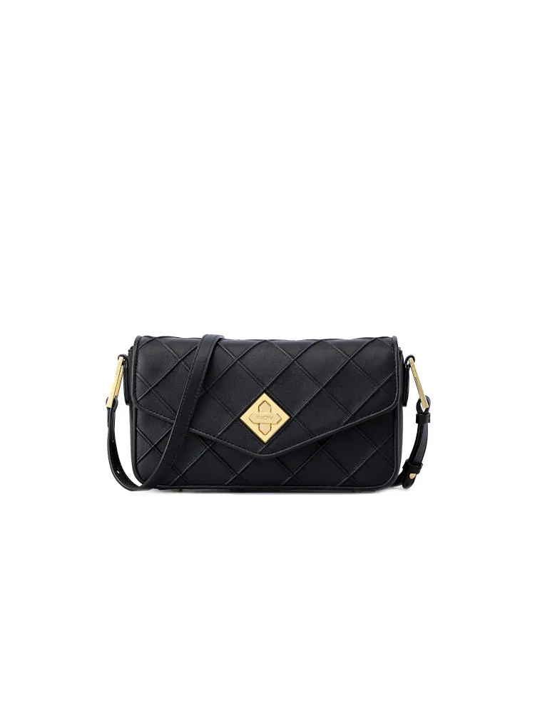 FION Quilting Leather Crossbody & Shoulder Bag