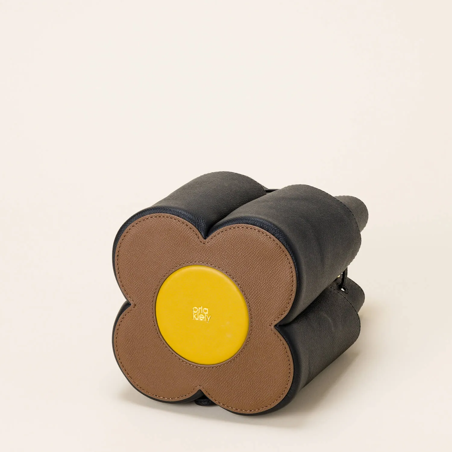 Flower Petal Crossbody - Black