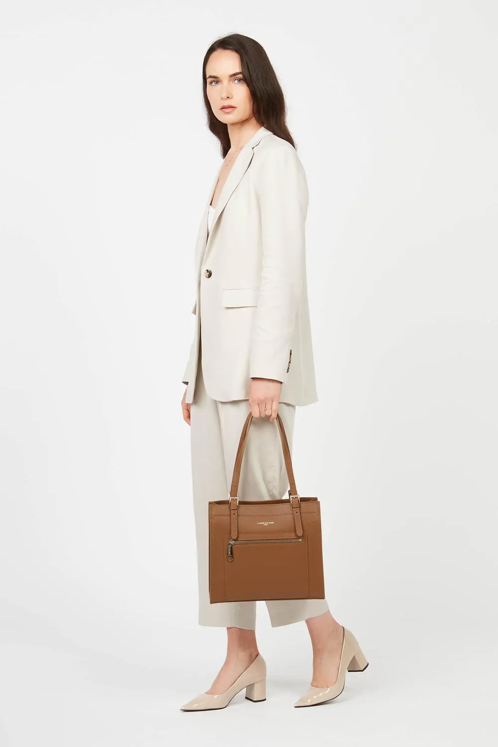 Foulonné Double M Tote Bag