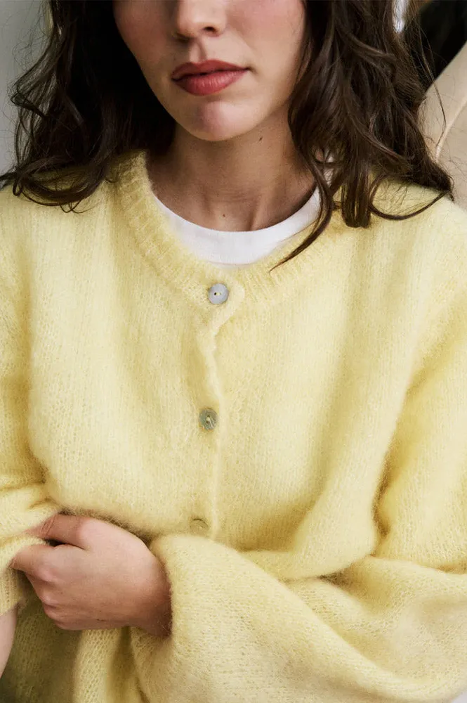 FRNCH Calixta Butter Cardigan