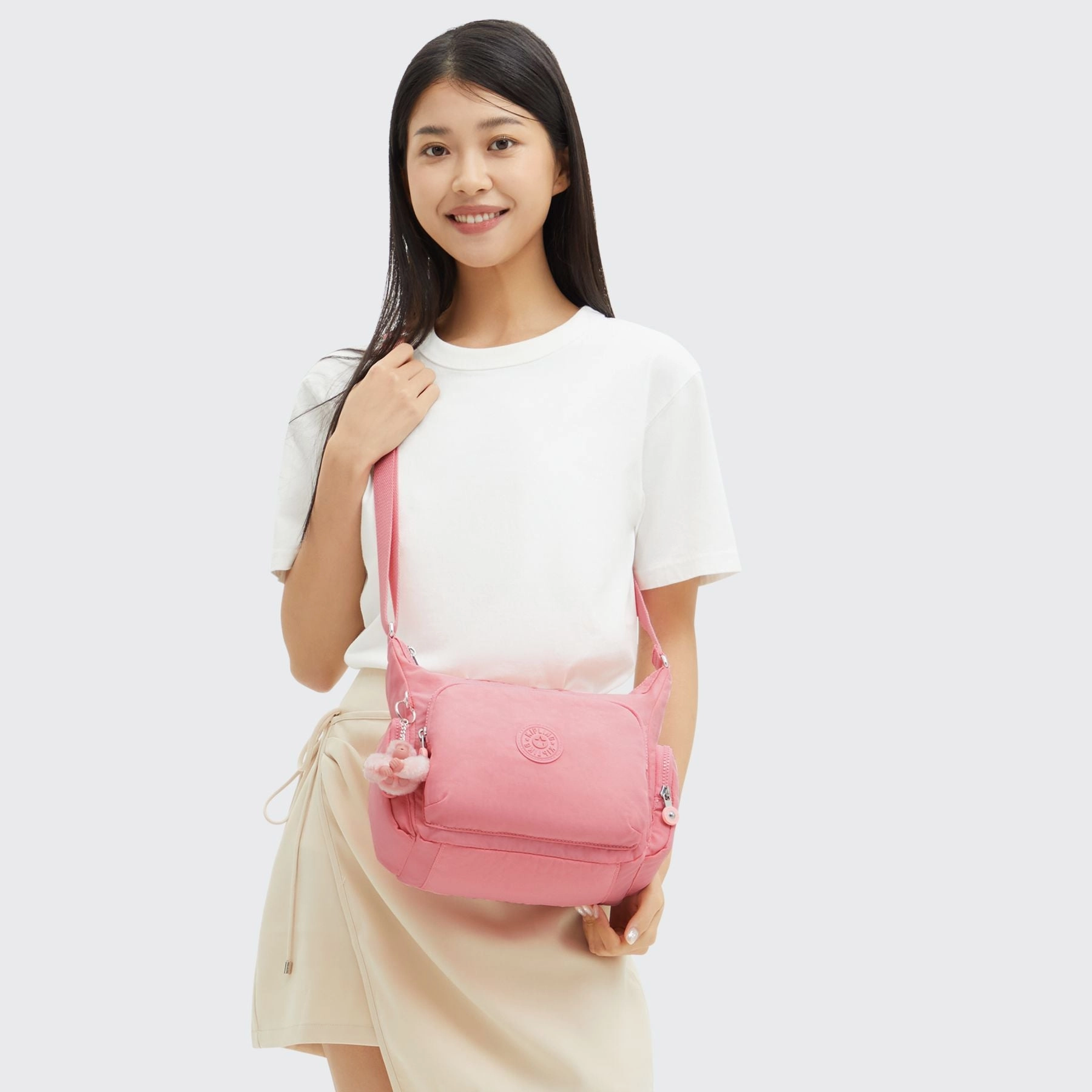 GABB S Medium Crossbody Bag with Adjustable Straps - Enjoyable Blush (pink)