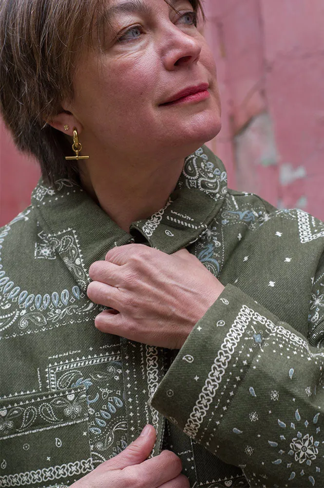 Garance Valence Kaki Jacket