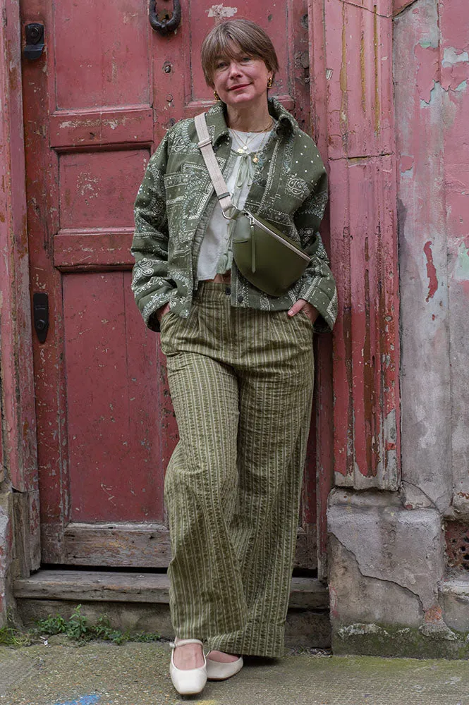 Garance Valence Kaki Jacket