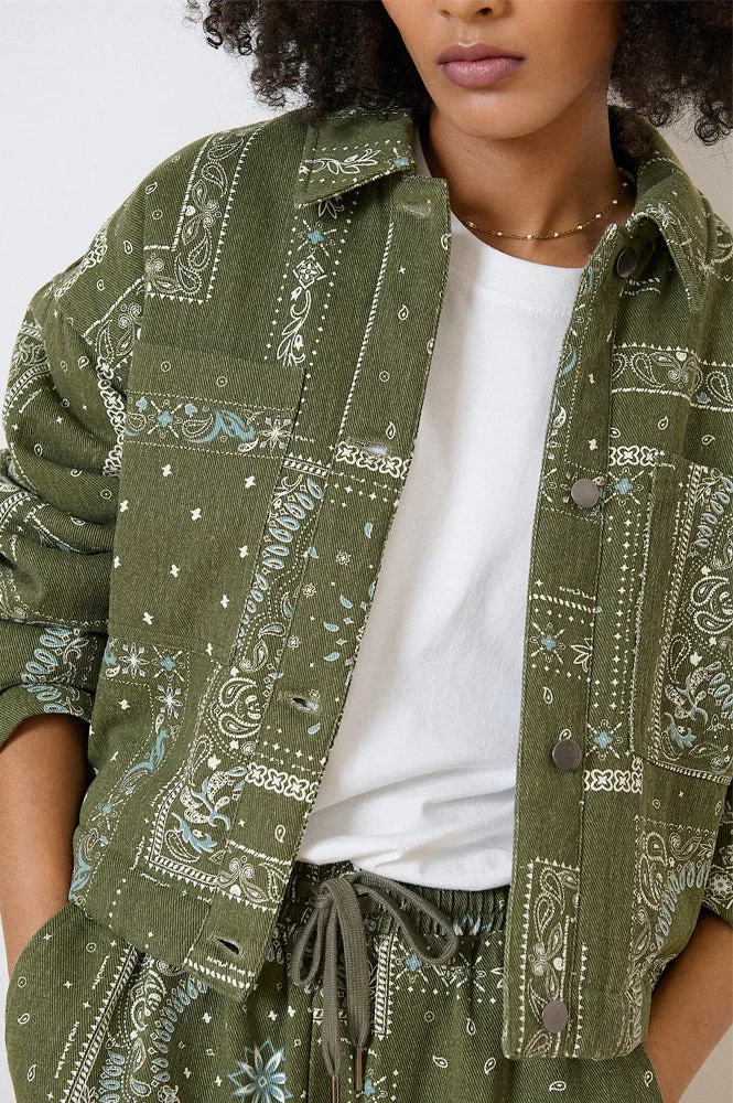 Garance Valence Kaki Jacket