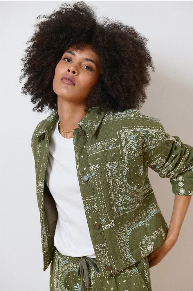 Garance Valence Kaki Jacket