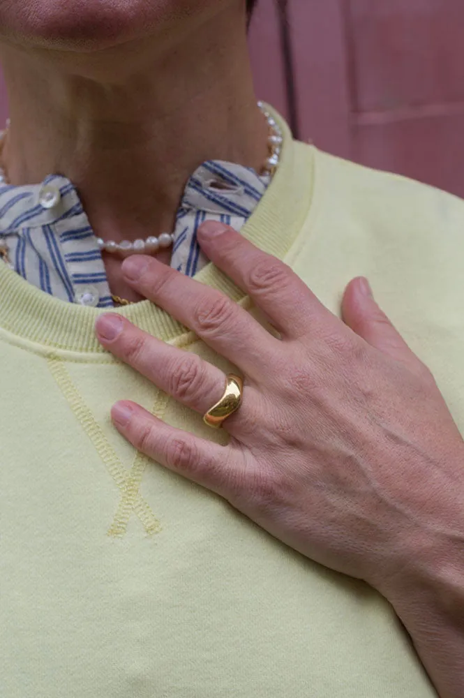 Garance Virgile Yellow Sweatshirt
