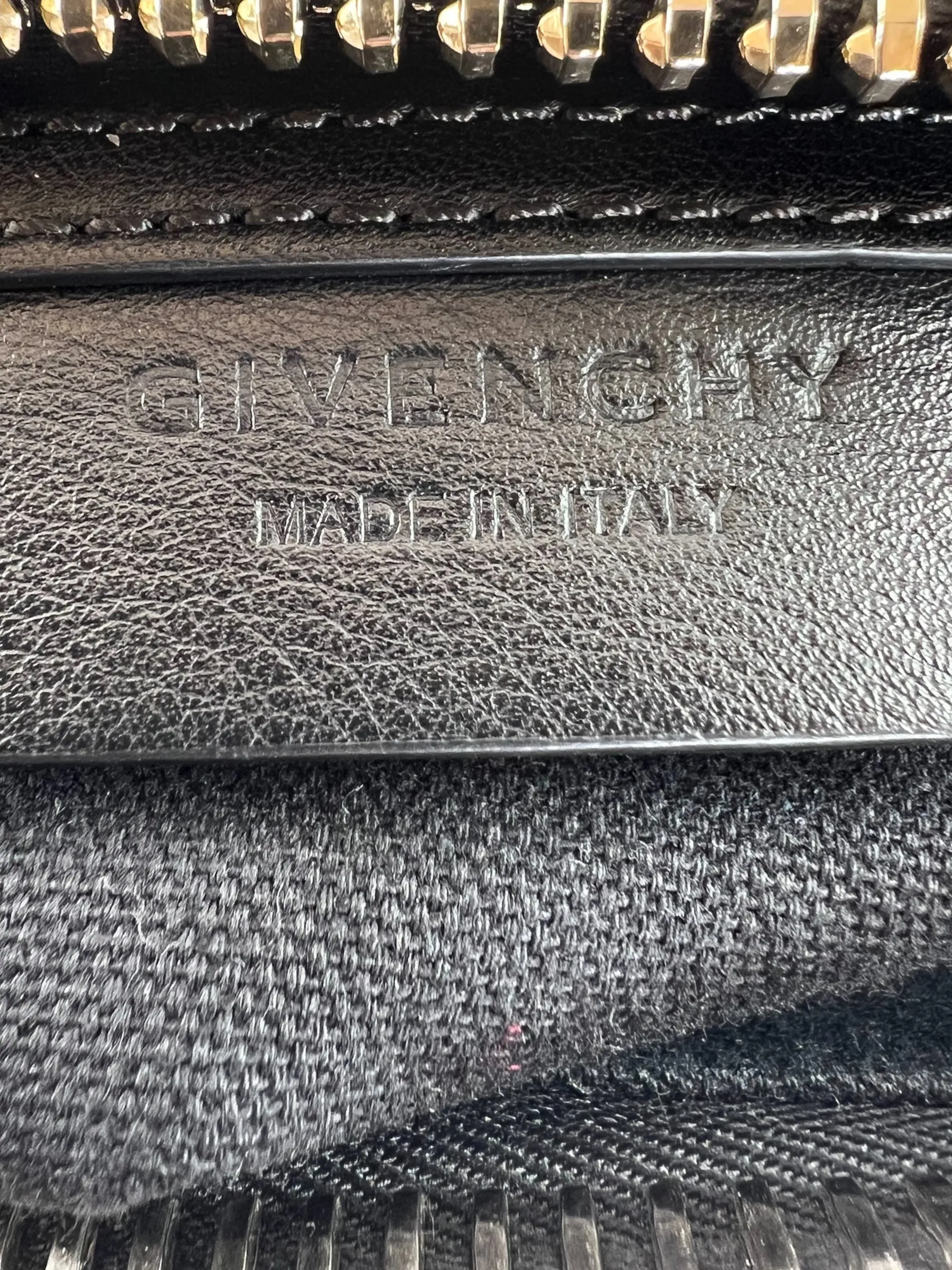 Givenchy Black Studded Leather Antigona Tote