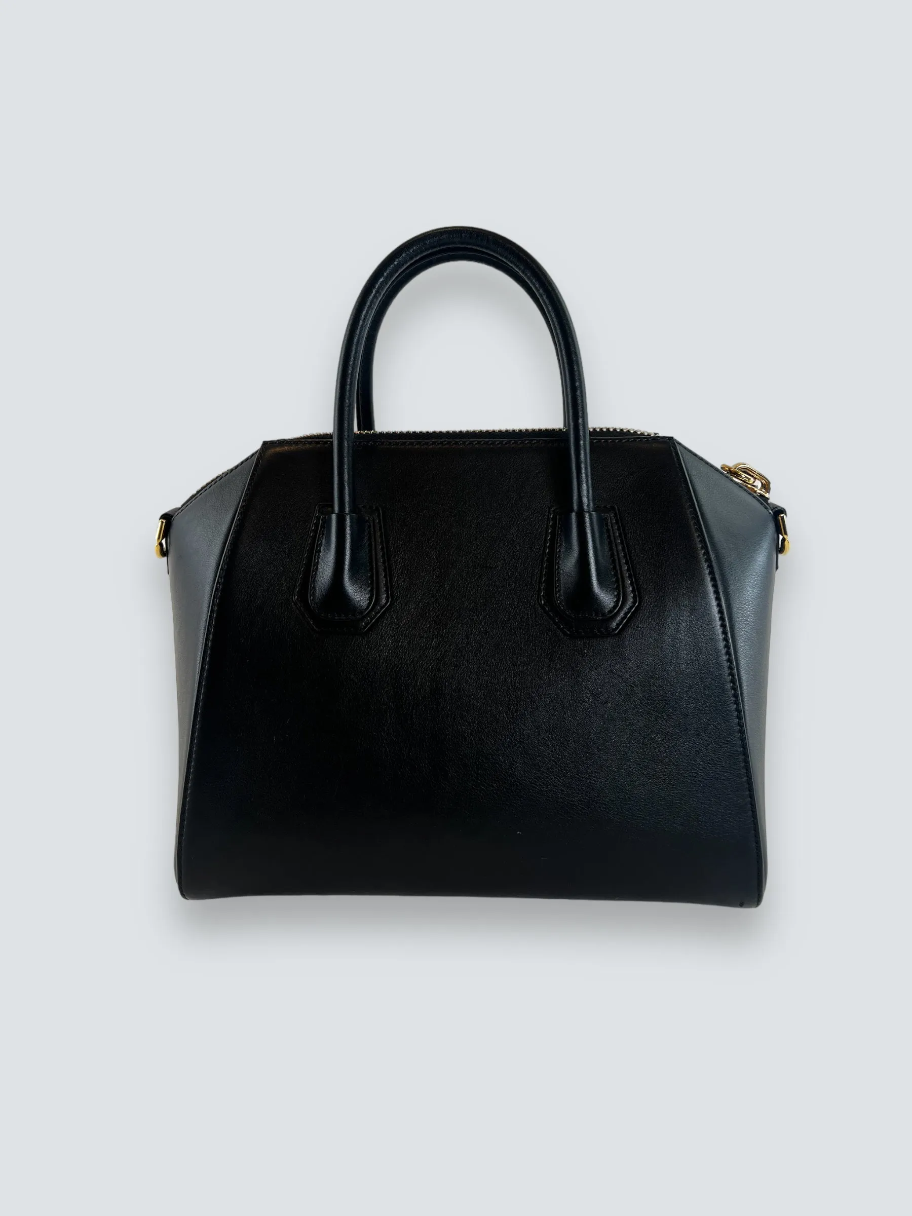 Givenchy Black Studded Leather Antigona Tote