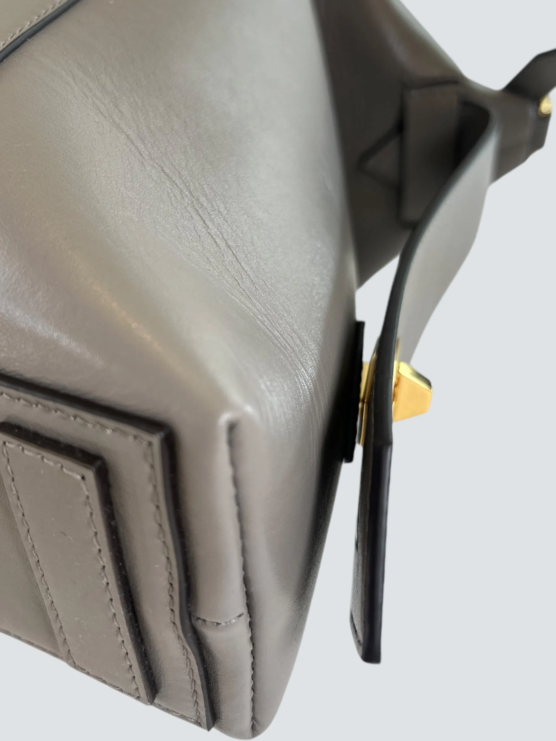 Givenchy Grey Soft Leather Antigona Large Tote