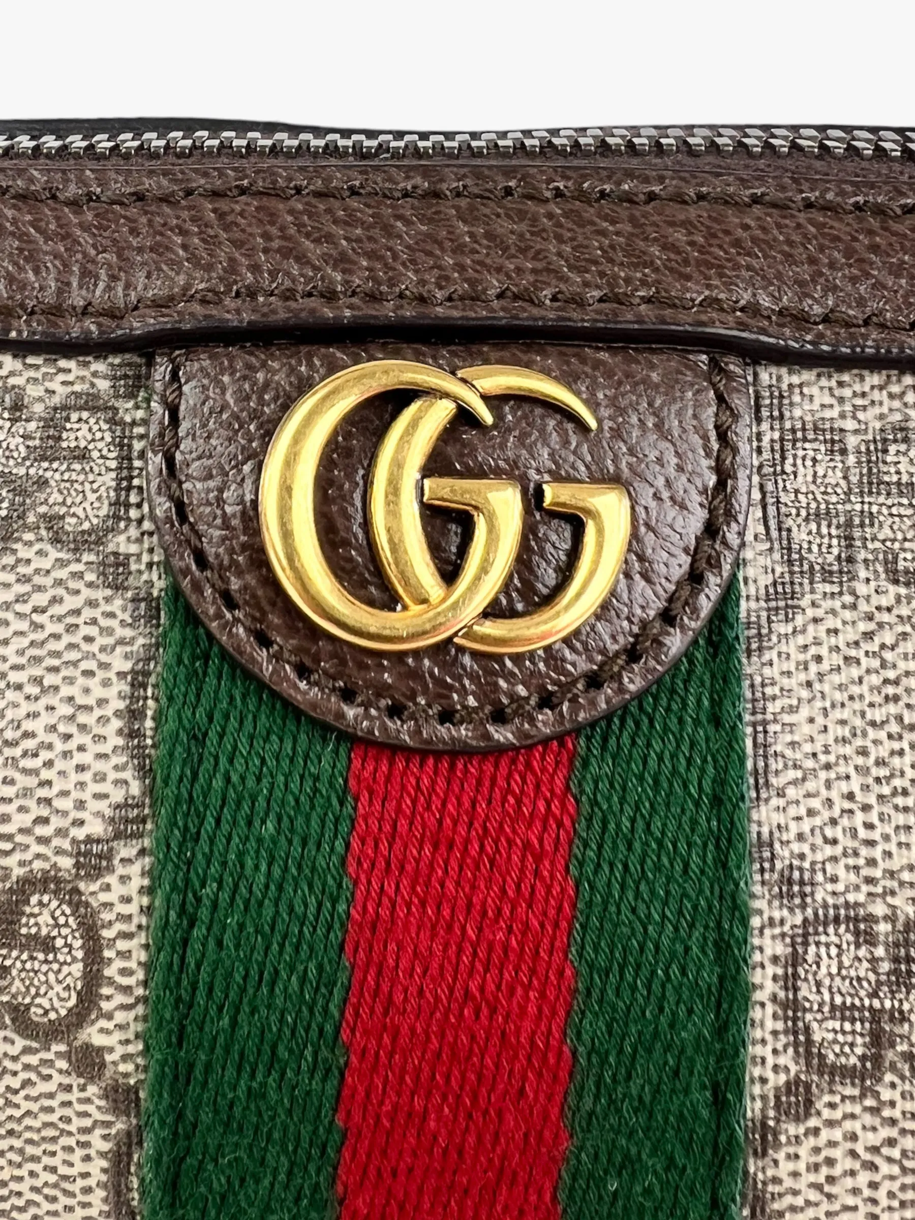 Gucci Monogram Canvas & Leather Ophidia GG Crossbody