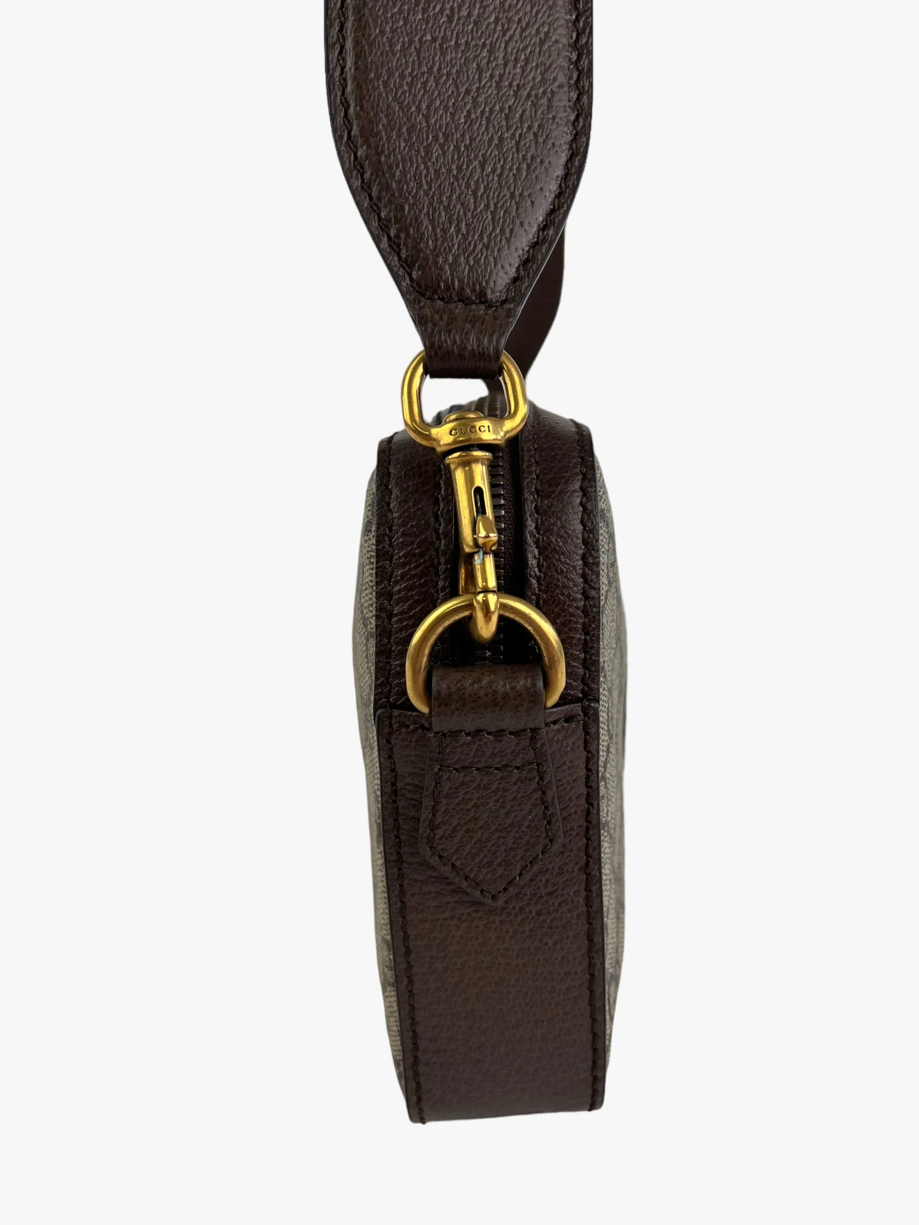 Gucci Monogram Canvas & Leather Ophidia GG Crossbody