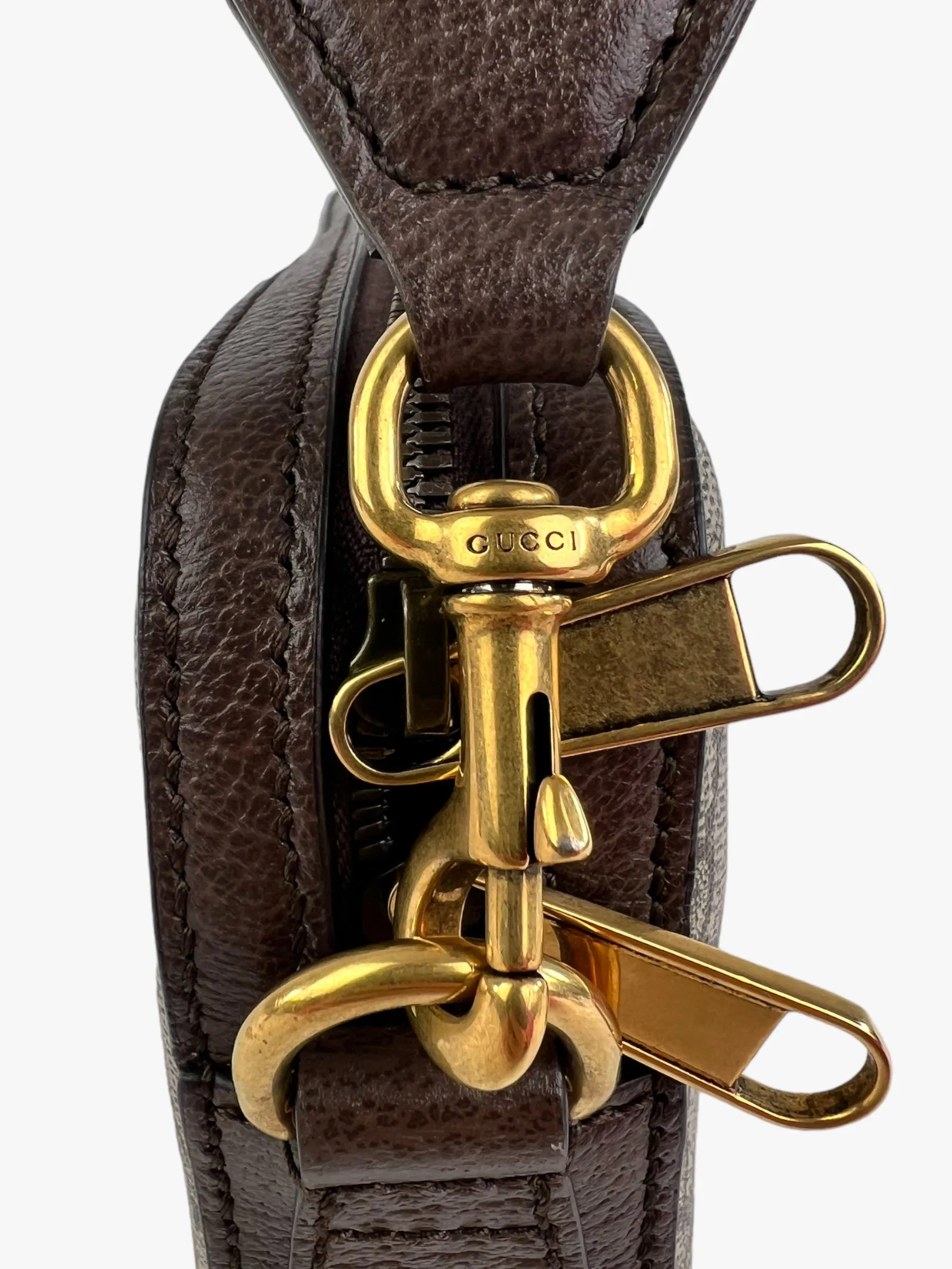 Gucci Monogram Canvas & Leather Ophidia GG Crossbody
