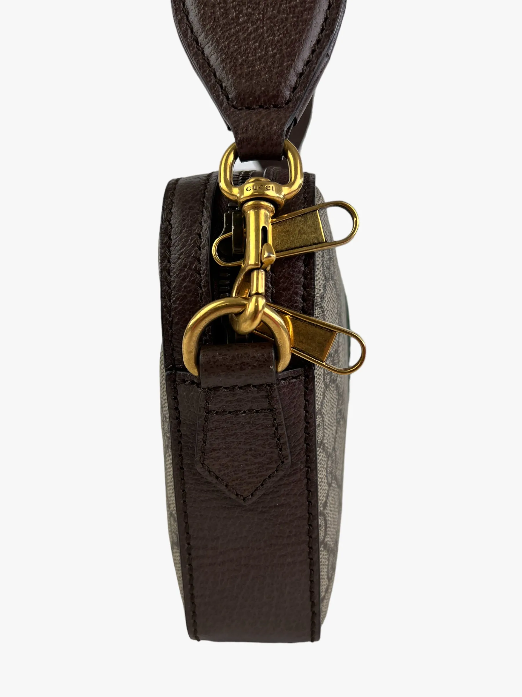 Gucci Monogram Canvas & Leather Ophidia GG Crossbody