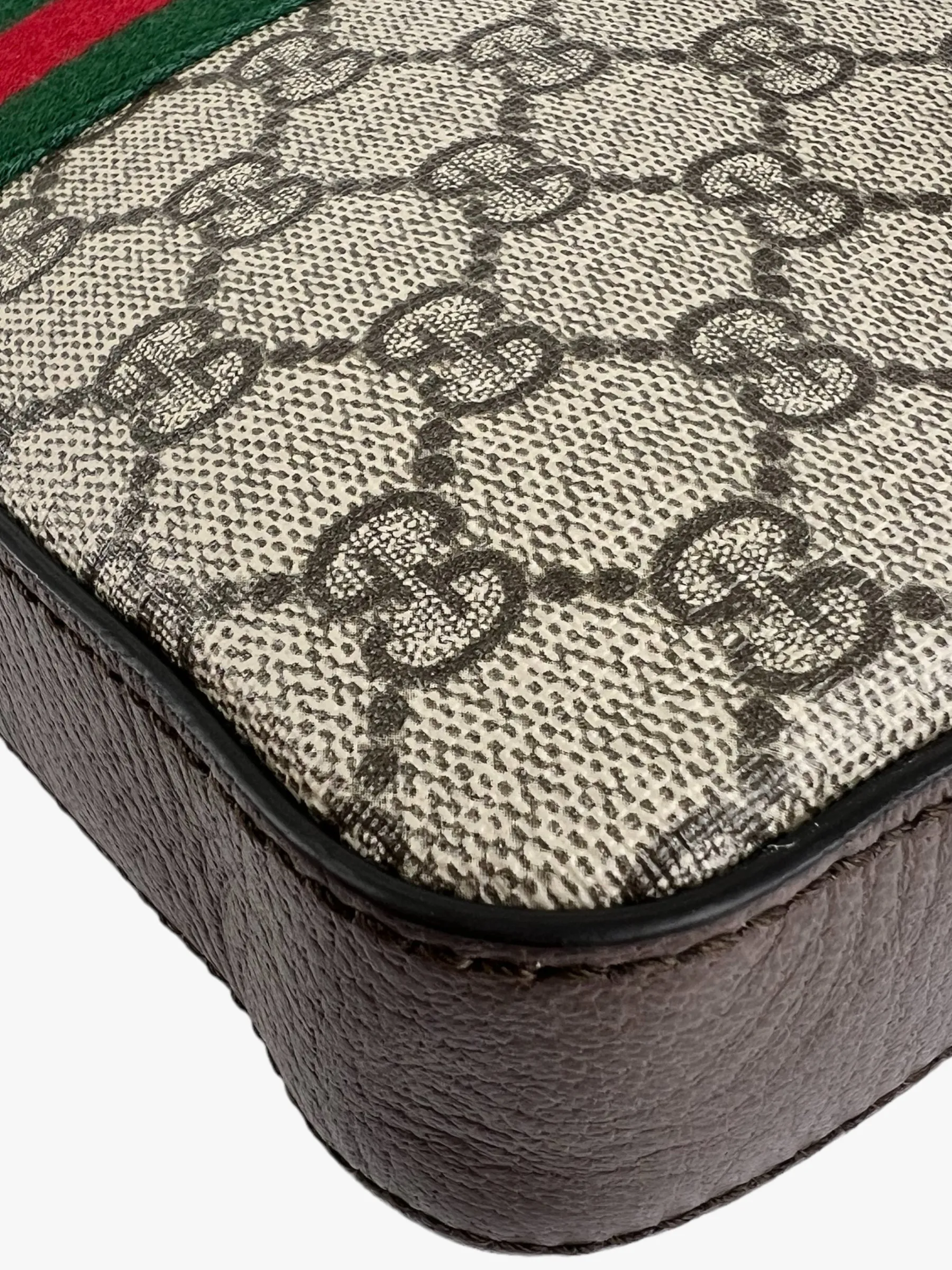Gucci Monogram Canvas & Leather Ophidia GG Crossbody