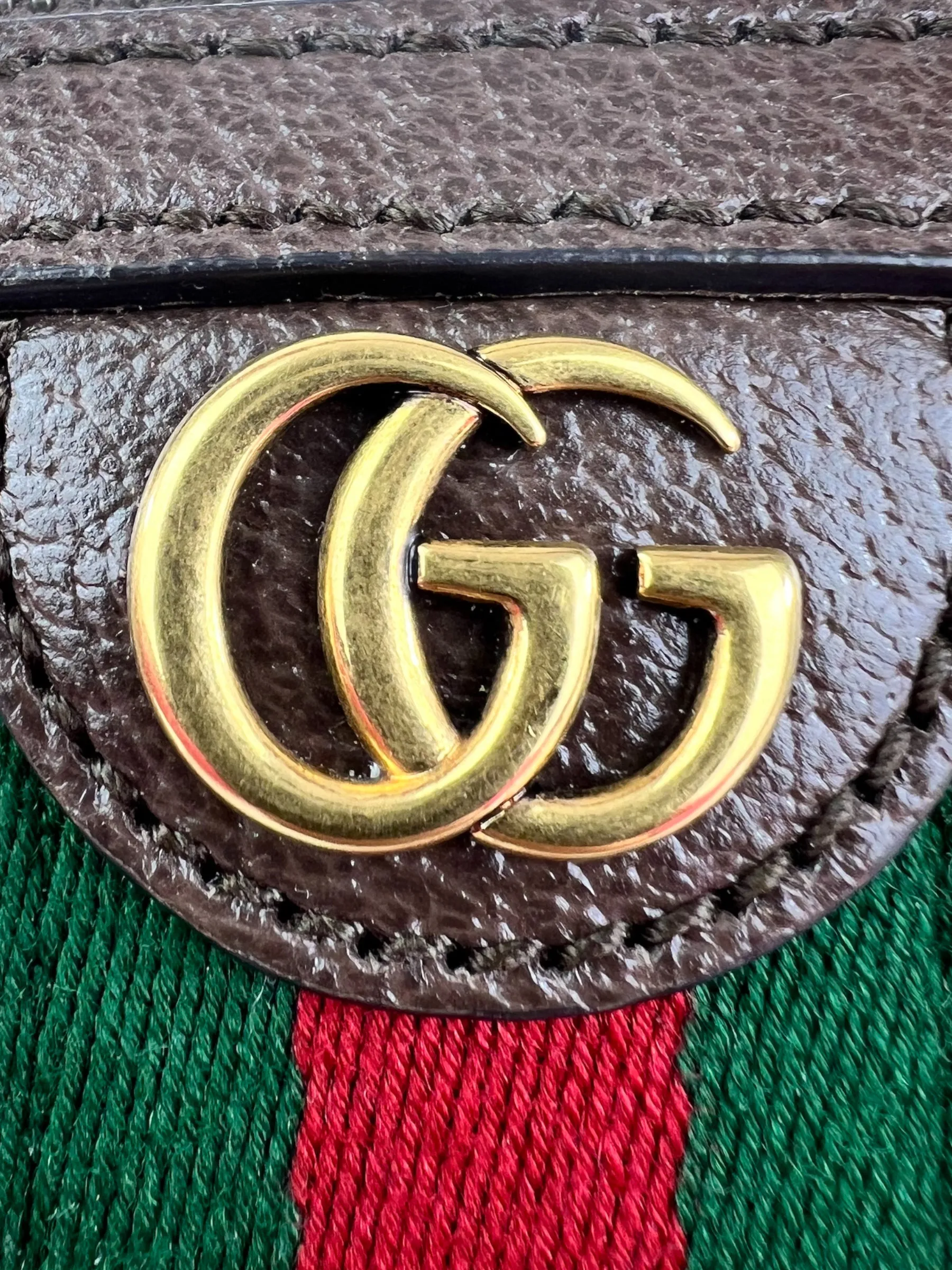 Gucci Monogram Canvas & Leather Ophidia GG Crossbody