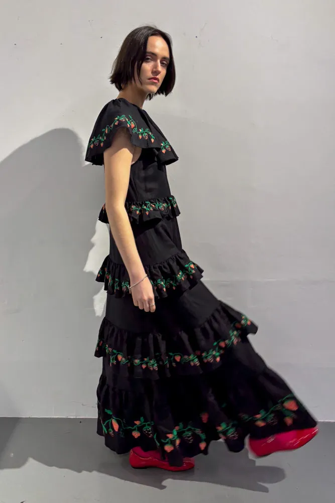 Helmstedt Algue Black Dress