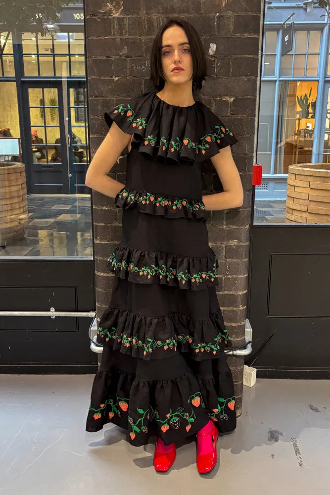 Helmstedt Algue Black Dress