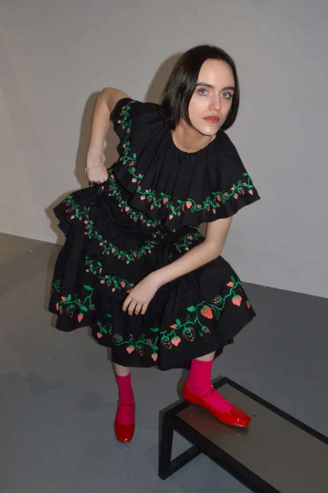 Helmstedt Algue Black Dress